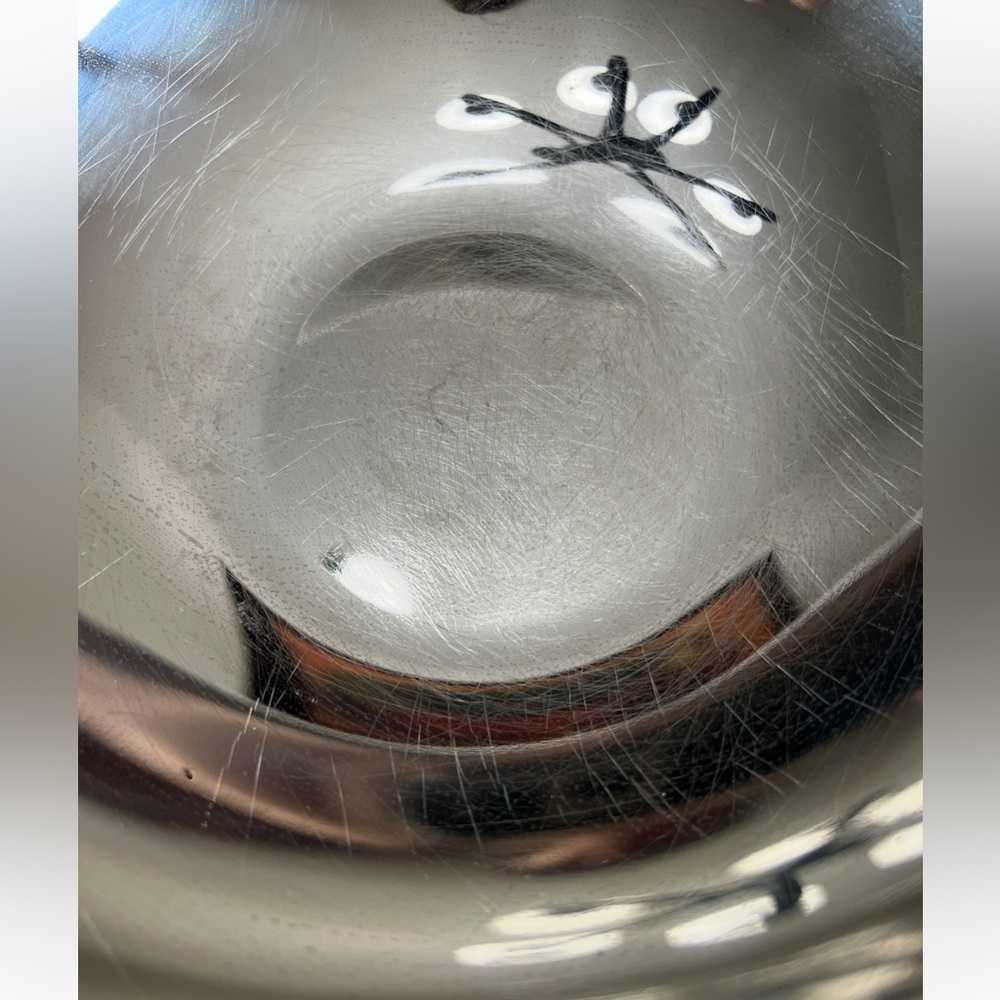 Set of 3 Crate & Barrel stainless steel nesting mixing bowls - Picture 7 of 8